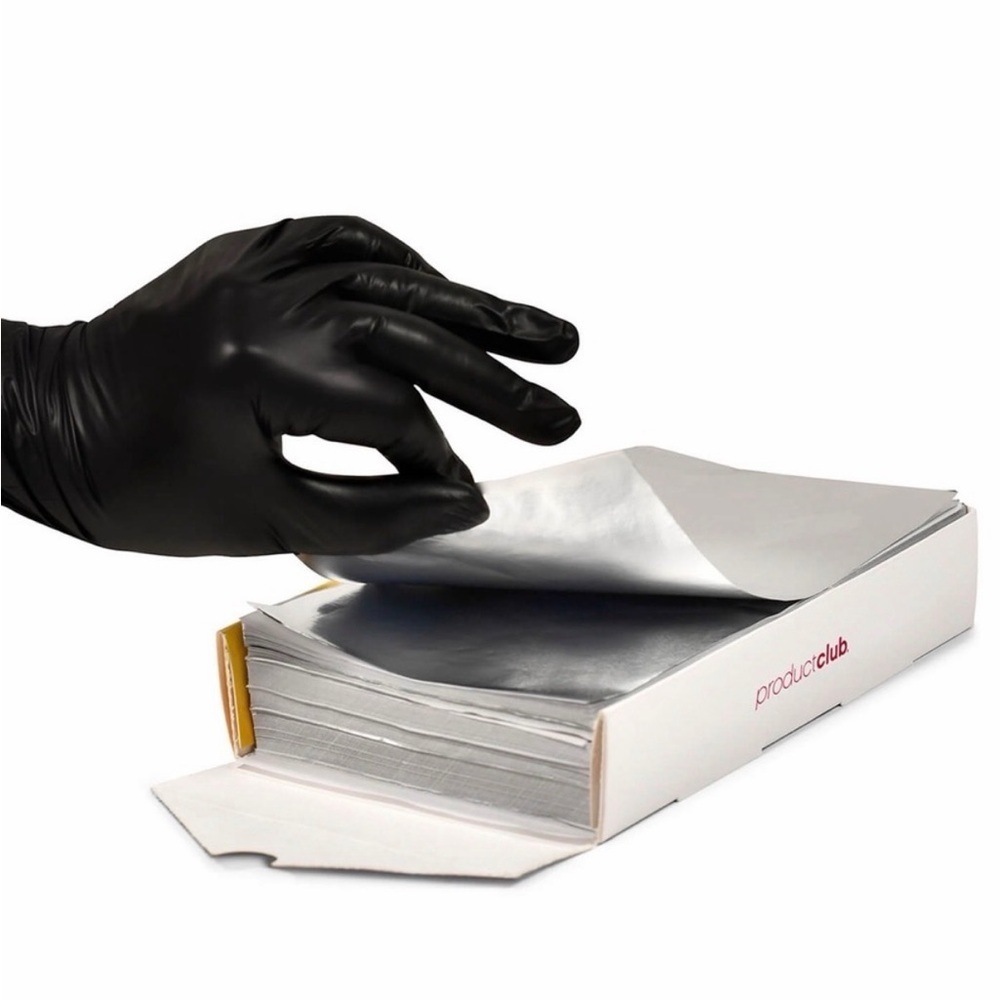 (2X) Product Club Silver Smooth Heavyweight Foil - 5" x 8" - 500ct - Picture 3 of 3